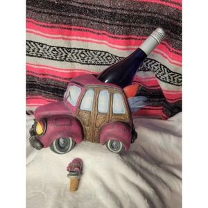 kooky car Wine holder and topper
